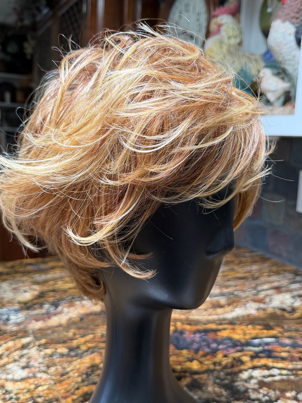 Raquel Welch Glazed Strawberry R29S synthetic petite wig